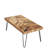 Solid Wood Top End Table
