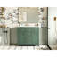 Meuble-lavabo moderne de 36 po, lavabo en céramique, 4 tiroirs, 2 armoires à shaker traditionnelles, glissière lisse, cadre en pin massif pré-percé de 36 po