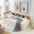 Day Bed With Storage Headboard And Wireless Charging, Daybed With Two Storage Drawers, LED Light-444625136
