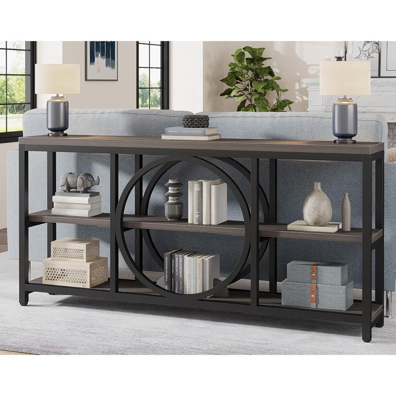 Nunki 70.9'' Console Table, Grey