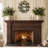 Winter Wreath with Deer Gathering-1322850729