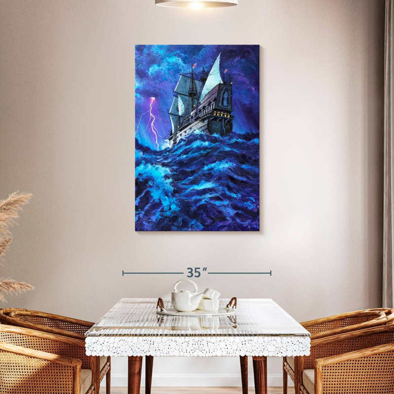 Mehar The Last Voyage, 45" H x 30" W