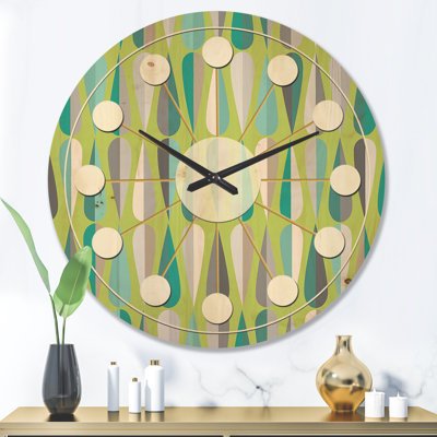 Solid Wood Wall Clock