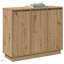 Sideboard With Shelf 90 X 32 X 75 Cm Engineered Wood-1687296665