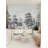 Sylva Black Self Adhesive Mural