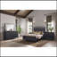 Elegant Elm Veneer Open Panel Bed With Channel Pattern, Sturdy And Ventilated For Comfortable Sleep-620066673