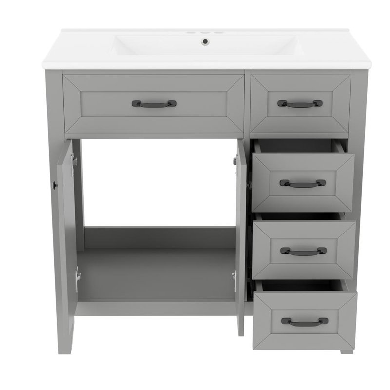 36.02" Bathroom Vanity with Sink