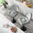 Swivel Adjustable Height Bar Stools Set of 2-1430007290