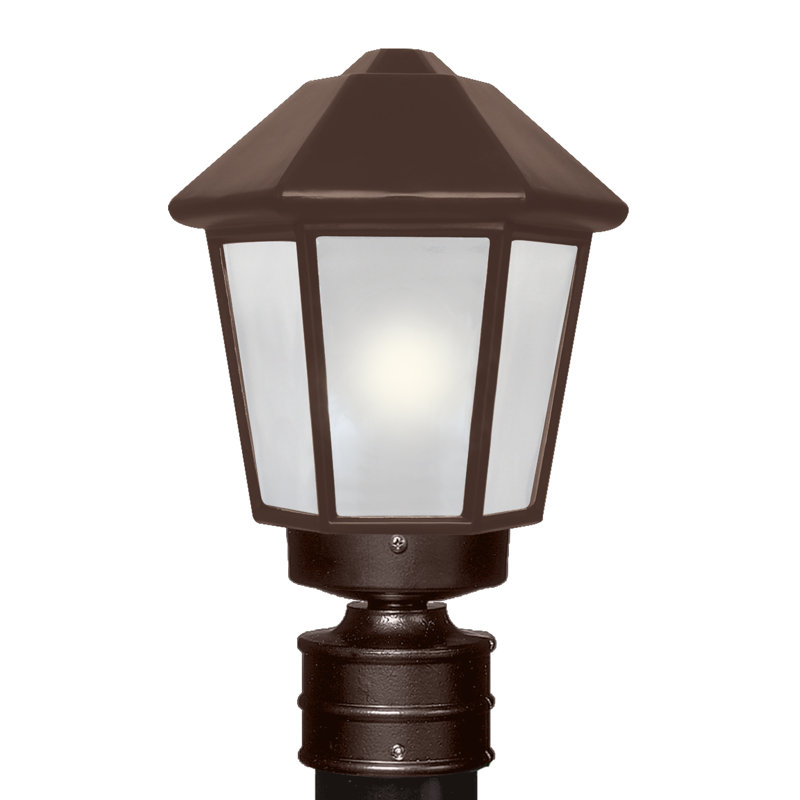 Donnie Frosted Lantern Head, Bronze