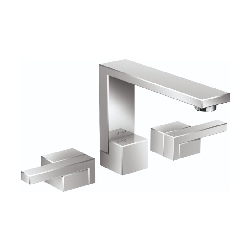 AXOR Edge Widespread Faucet 130, 1.2 GPM, Chrome