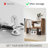 Natural Wood Tone Desktop Bookshelf, Manufactured Wood Desk Organizer for Office & Dorm-1024306709