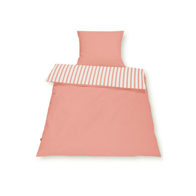 Striped Duvet Cover Set with Pillowcases Included