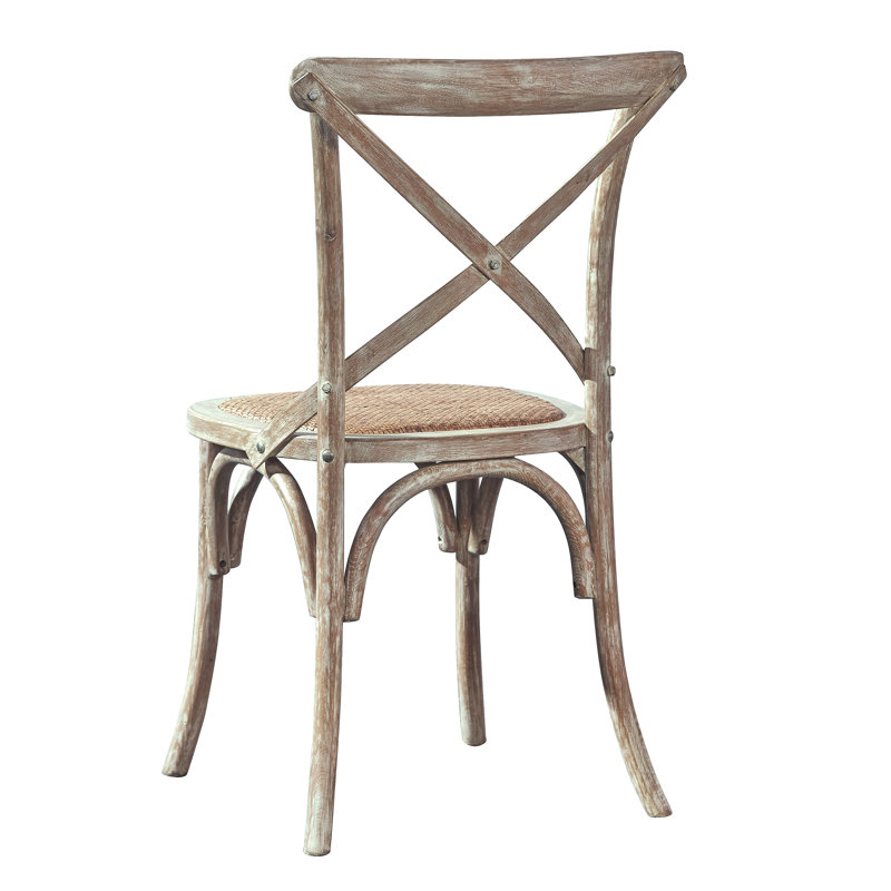 Solid Wood Dining Chair, Silver