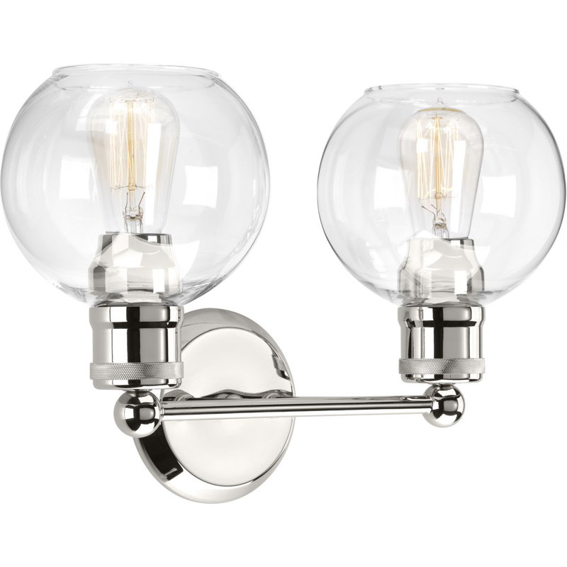 Nadya 2 - Light Dimmable Vanity Light, Polished Nickel