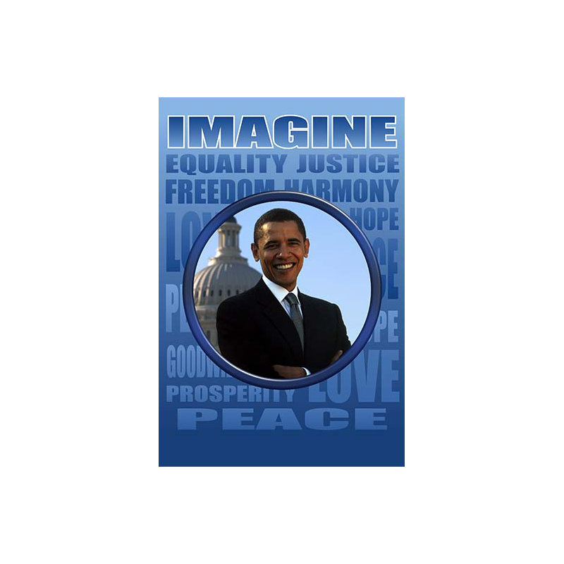 « imagine » par richard kelly, impression