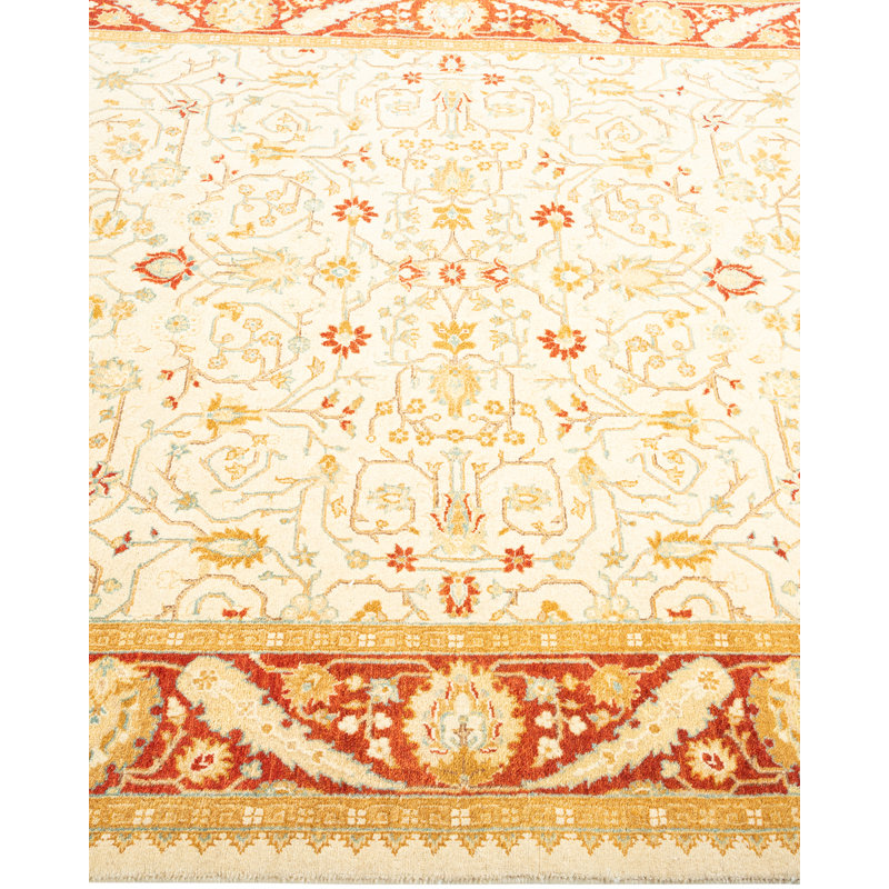 Classic One-of-a-Kind 4' 3" x 6' 2" Hand Knotted Area Rug