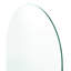 Venus 34 in. x 66.75 in. Frameless Arched Single Fixed Bath Panel-1486312918