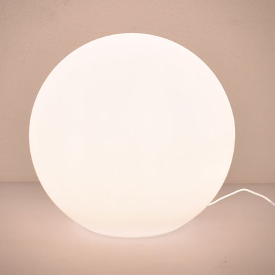 White Plug-In Integrated LED Outdoor Lantern