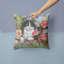  Coussin décoratif noir et blanc 14 po-1011259086