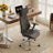 Top Grain Genuine Leather Executive Office Chair, High Back Ergonomic Luxury Boss Chair, Easy Triple Button Control for Lockable Tilt, Adjustable Seat Depth & Height, Aluminum Alloy Base & Silent Floor-Safe PU Casters for All-Day Extended Work (Black)-866861831