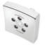 Pomme de douche réglable Kubos-32700810