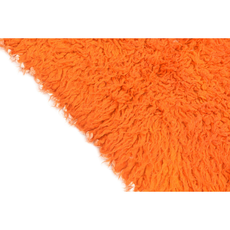 4 Ft Rectangle Pires Orange Rug