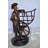 Ethelann Cowboy Standing by His Carriage Bronze Statue Size: 12" x 8" x 23"H