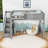Wooden Space-Saving Loft Bed with Stairs-626671049-626671051