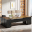 Bureau de direction en L 85,8 po
