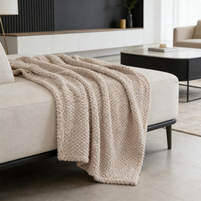 Très grand jeté en molleton pour canapé et lit, couverture en jacquard ultra doux et léger pour toutes les saisons, décoration chaleureuse