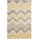 Raika Hand Tufted Wool Chevron Rug