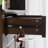 54-inch Solid Walnut Standard Pantry Cabinet