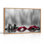 "Red Ribbon Canvas", ensemble de 1 reproduction d'art sur toile
