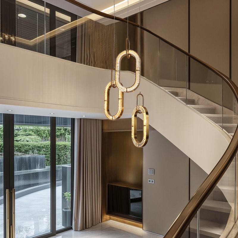 Josse 3 - Light Copper LED Pendant