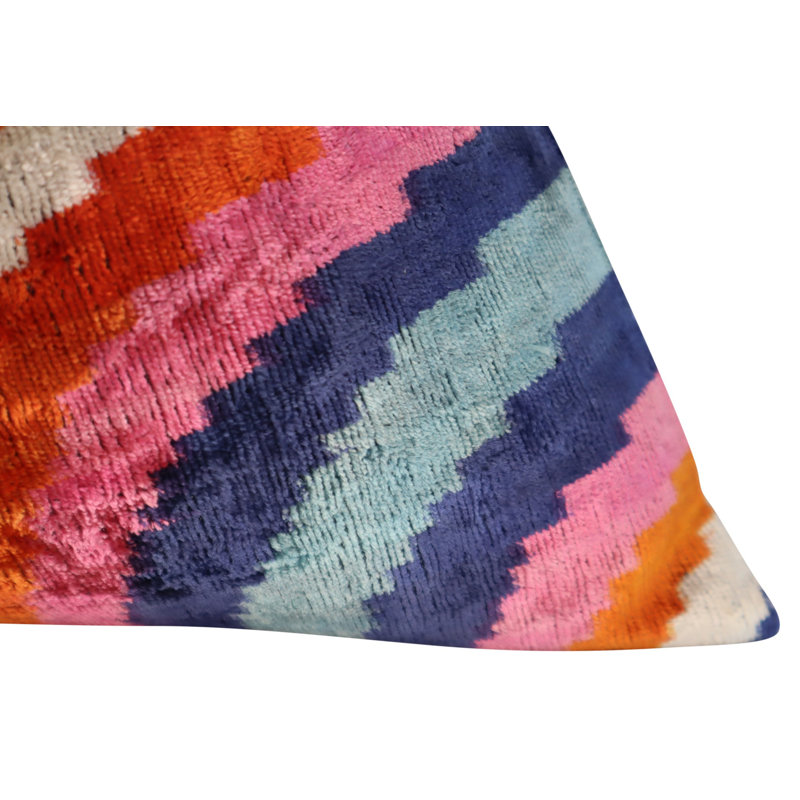 Velvet Lumbar Pillow Cover & Insert