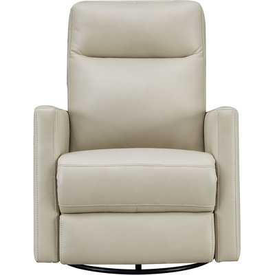 Ashby Power Headrest Swivel Glider Leather Recliner