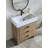 Maxbano 30" Single Bathroom Vanity With Culture Ceramic Sink-203412066