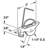 1-1/4 in. Sliding Screen Door Tension Spring with Concave Plastic Rollers-72338461-72338460