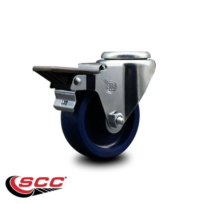 Solid Poly Swivel Bolt Hole Caster