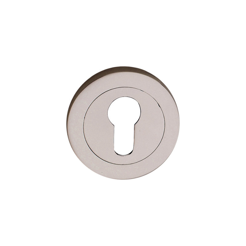 Euro Profile Escutcheon, Satin Nickel