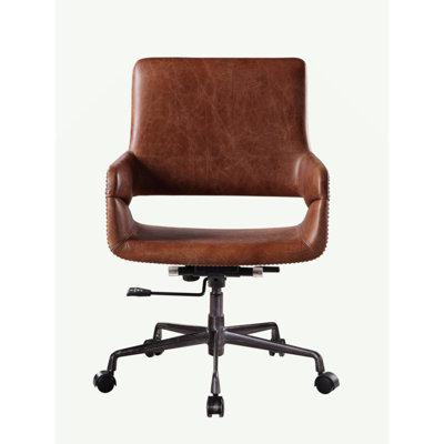 Leather Swivel Task Chair