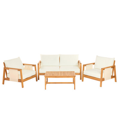 Ensemble de canapé 2 pièces avec causeuse et coussins pour l'extérieur