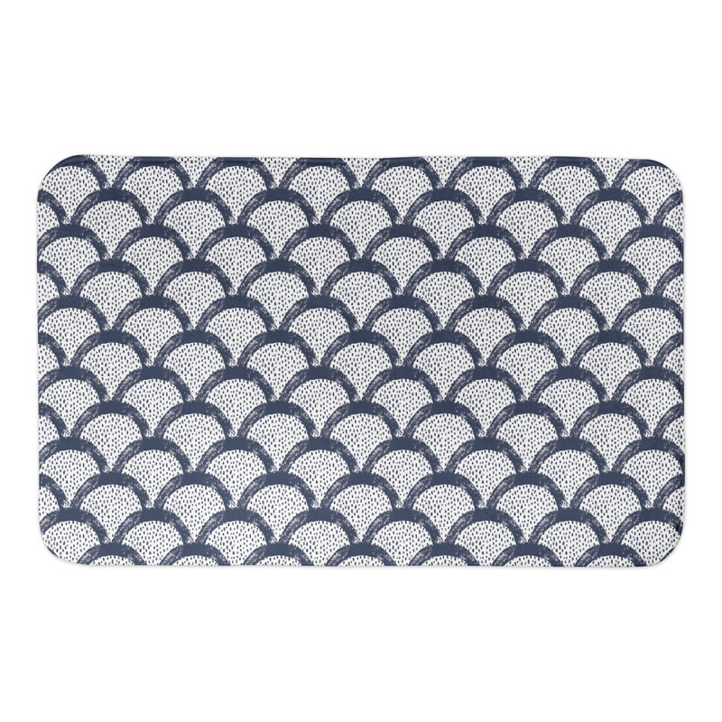 Tapis de bain Federica, Marine