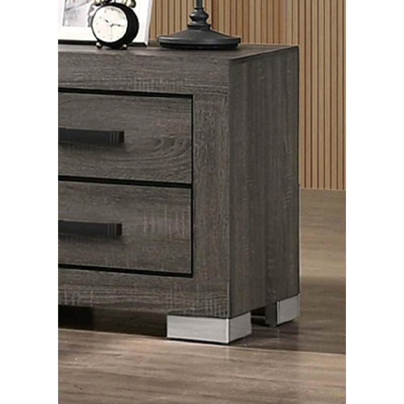 Table de chevet en bois