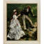 «La Promenade» par Pierre-Auguste Renoir, reproduction d'art sur toile encadrée-416892247-416892239