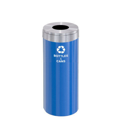 Steel Open Kitchen Trash Can