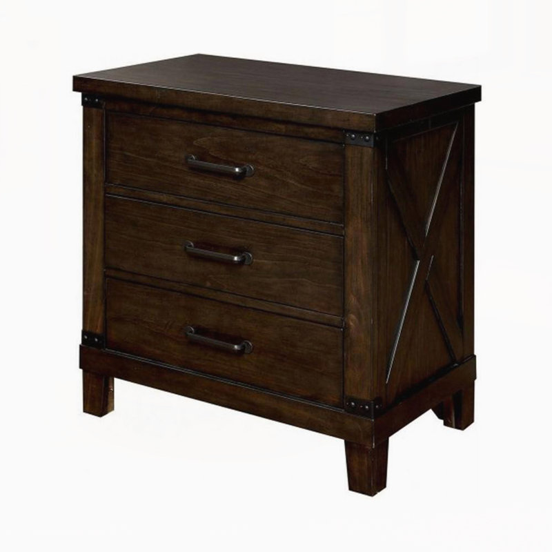 Table de chevet moderne avec tiroirs
