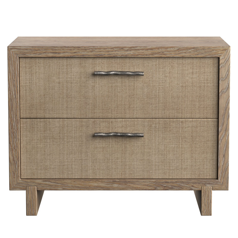 Casa Paros 2 - Drawer Nightstand, Light Playa