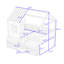 Lit mezzanine House avec tablettes et garde-corps-1448603424-1448603425