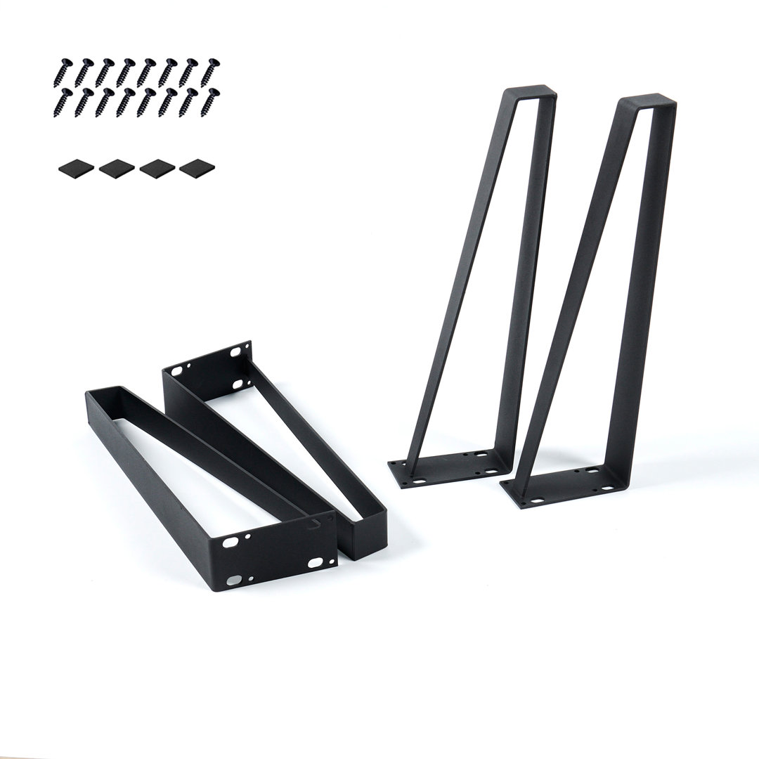 Ellianna Metal Table Leg (Set of 4) Symple Stuff